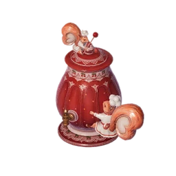Squirrel Tea Caddy