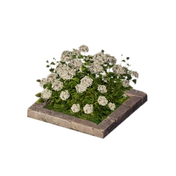Crescent Flowerbed