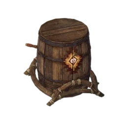Sweet Wooden Juice Barrel