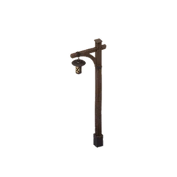 Wooden Street Lamp