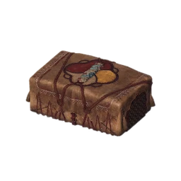 Painted Long Wooden Crate