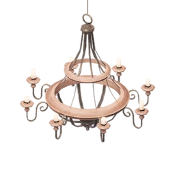 Wrought Iron Chandelier
