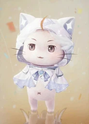 Momo's Cloak: Silver Feather