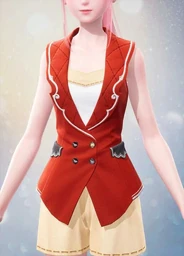 Red Checkered Vest