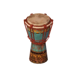 Painted Hand Drum