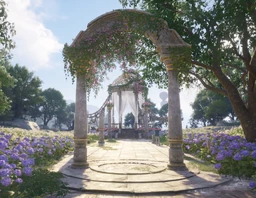 Swan Gazebo