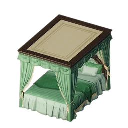 Emerald Canopy Bed