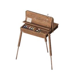 Wooden Art Supply Holder