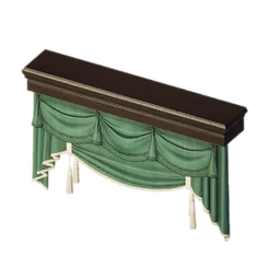 Creamy Gold Valance
