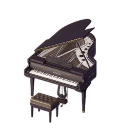 Black Grand Piano